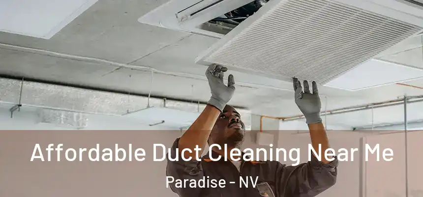 Affordable Duct Cleaning Near Me Paradise - NV