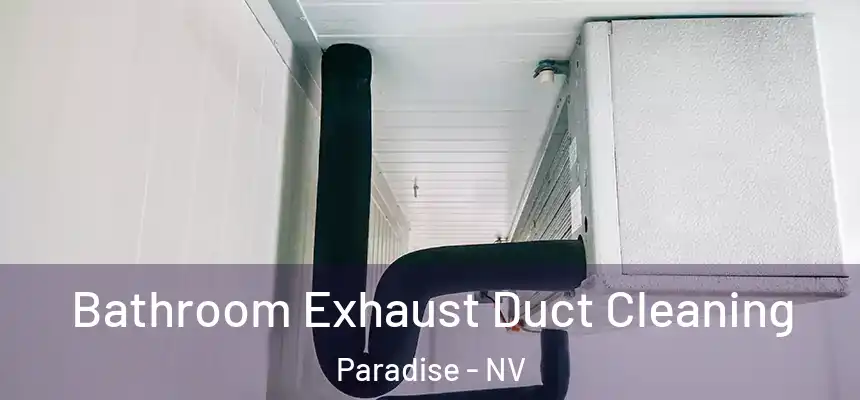  Bathroom Exhaust Duct Cleaning Paradise - NV